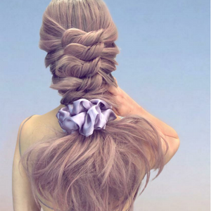 Hair Knotted Braid With Some "Thistle"