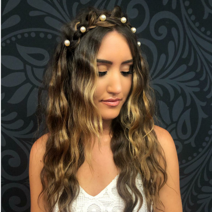 Beach Wave Crown DIY Braid Tutorial