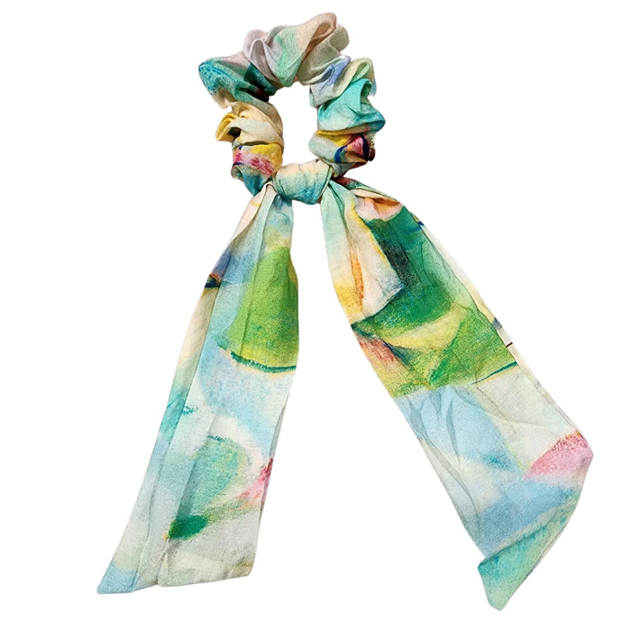 Tropical Oasis Hair Scarf Scrunchie