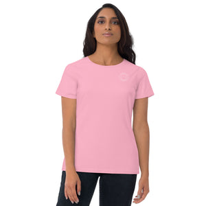 Camiseta de manga corta para mujer - "Persigue tus sueños"